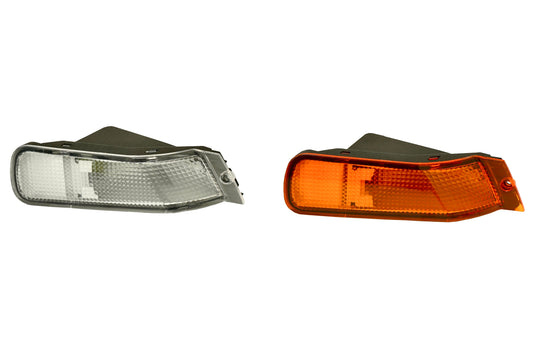 CS Revival 1991-1993 Mitsubishi 3000GT LH+RH Front Bumper Turn Signal Light