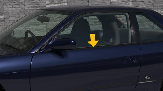 Nissan Belt Door Weather strip LH+RH S13 NEW