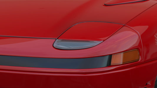 91-93 Mitsubishi 3000GT LH+RH Front Bumper Snake Eyes