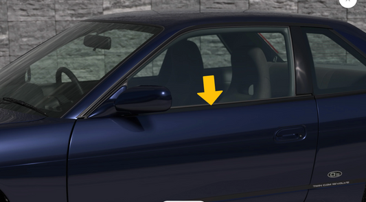 Kit Includes: Nissan S13 Door Weather Strip , Nissan S13 Defroster Vents